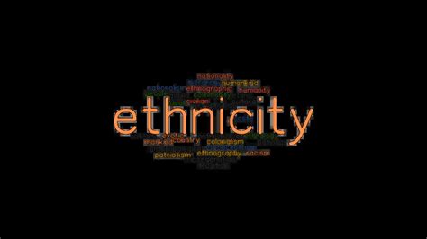 another word for race ethnicity.